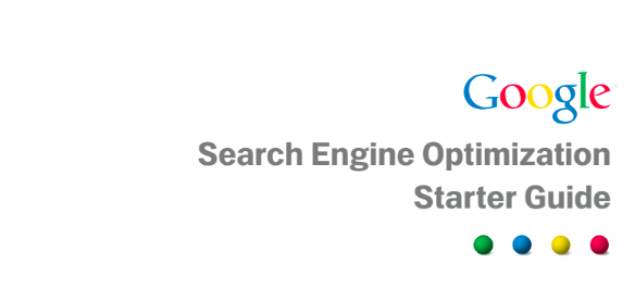 Google SEO Starter Guide