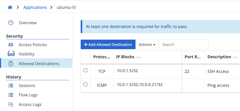 Trustgrid ZTNA Security Policies