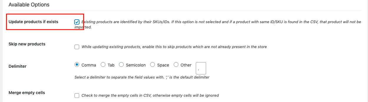 How To Avoid Duplication Of Products