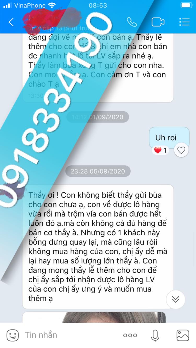 Về bùa may mắn
