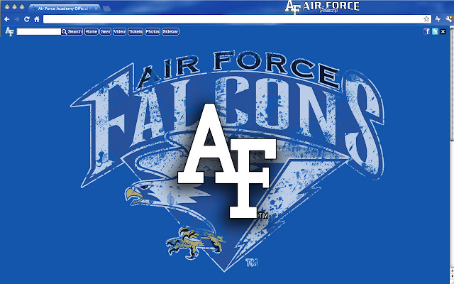 Air Force Academy New Tab chrome extension