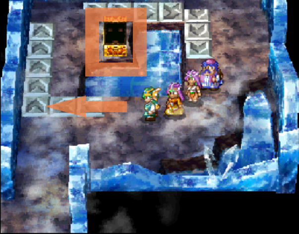 You’ll pick a Seed of Agility if you step on this tile | Dragon Quest IV