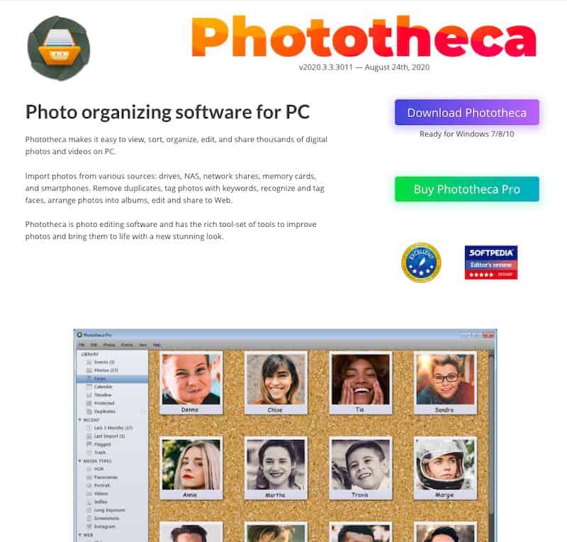 Phototheca : logiciel d'organisation de photos