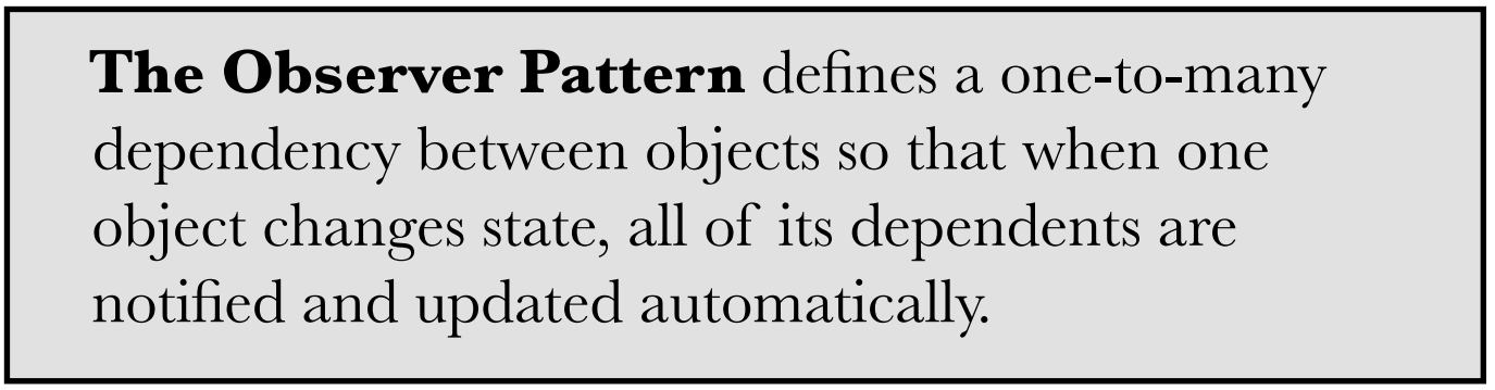Định nghĩa Observer Pattern