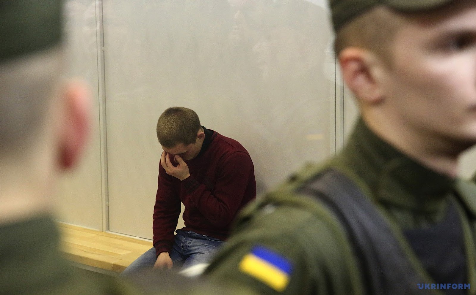 Заседание Апелляционного суда Киева по делу патрульного Нацполиции Сергея Олейника