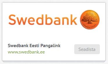 SWEDBANK pangalink