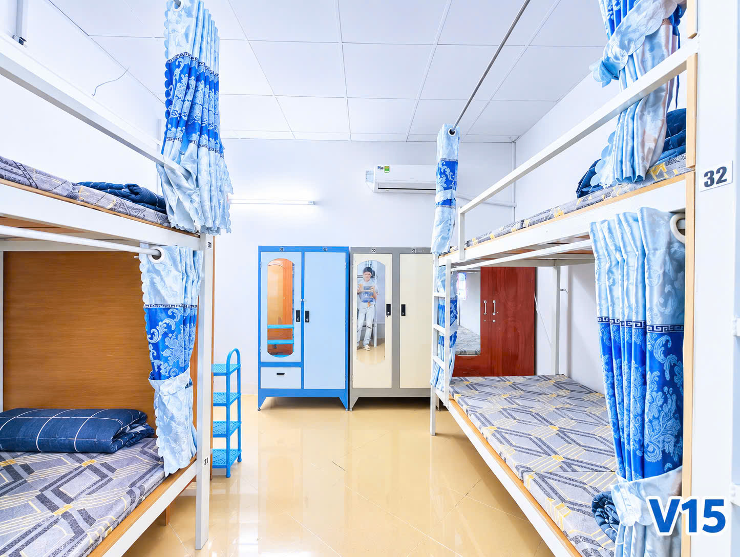 KÝ TÚC XÁ MÁY LẠNH - ĐẦY ĐỦ NỘI THẤT SIÊU TIỆN NGHI