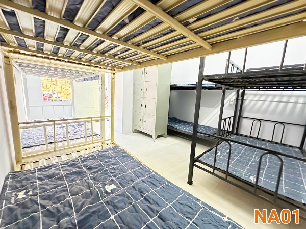 🔥 KTX 8 NGƯỜI –  ĐẦY ĐỦ NỘI THẤT TIỆN NGHI