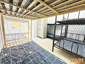🔥 KTX 8 NGƯỜI –  ĐẦY ĐỦ NỘI THẤT TIỆN NGHI
