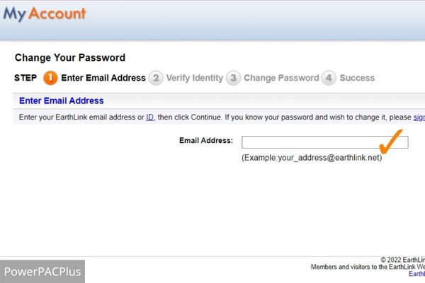 reset password of peoplepc webmail
