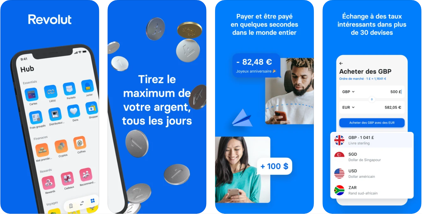 Revolut ou Lydia avis l'application comparatif