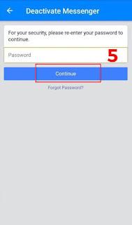how to deactivate messenger-You Can Activate Later