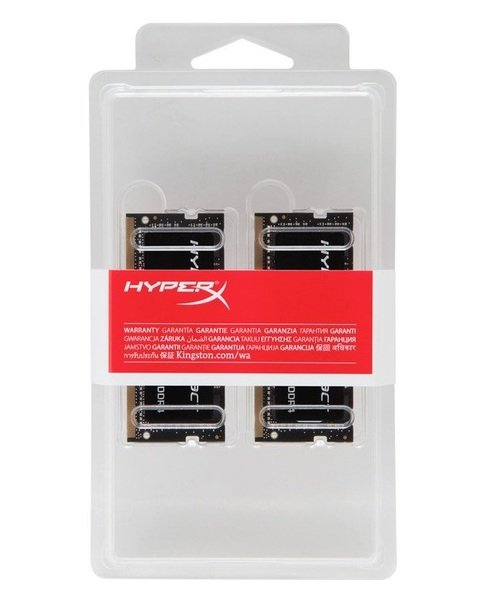Память к ноутбука Kingston HyperX Impact DDR4 2666 16GB KIT (8x2GB) SO-DIMM (HX426S15IB2K2/16)