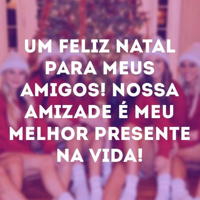 mensagem de Natal para amigos