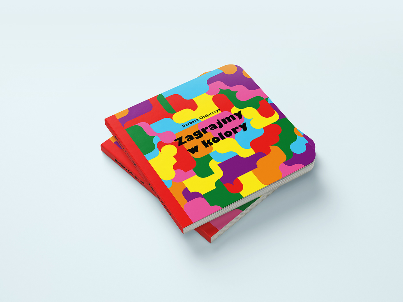 abstract book book cover book design color colorful kids kids book modern print
