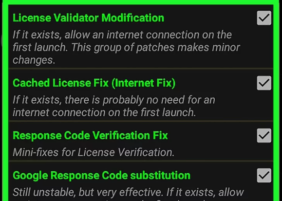 click remove license verification-How to Use Lucky Patcher on AndroidA