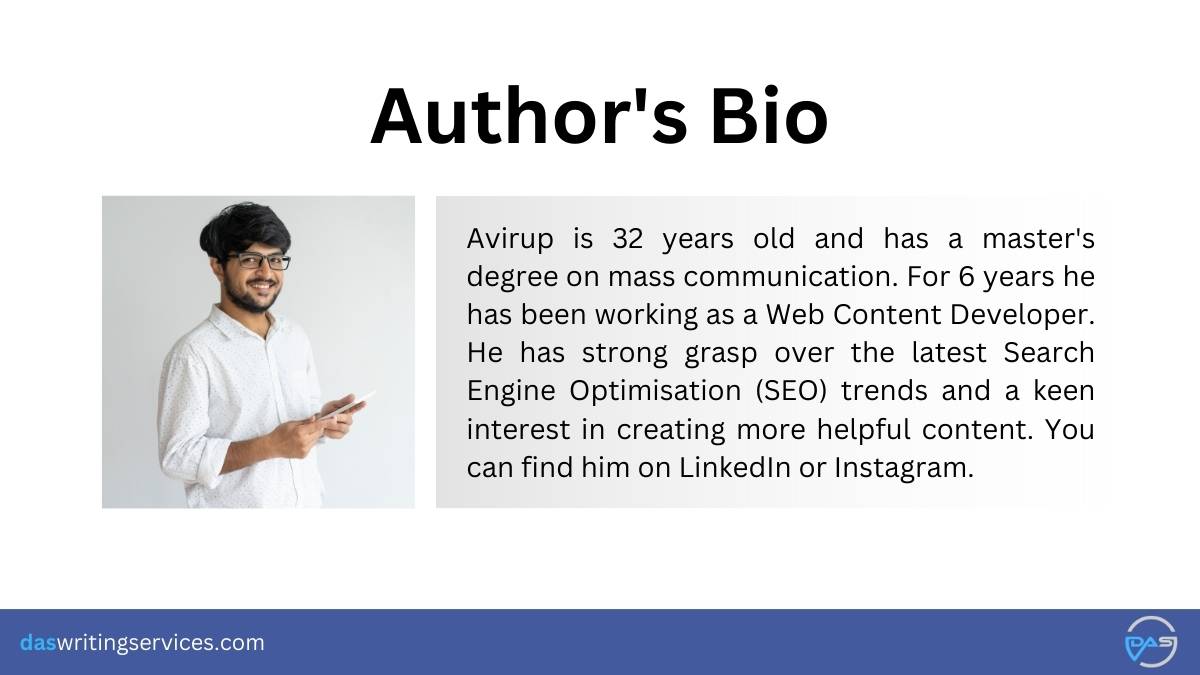 Why should I add author bio to blog section