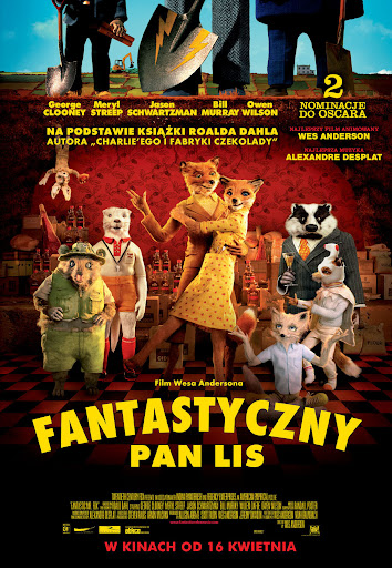 Polski plakat filmu 'Fantastyczny Pan Lis'