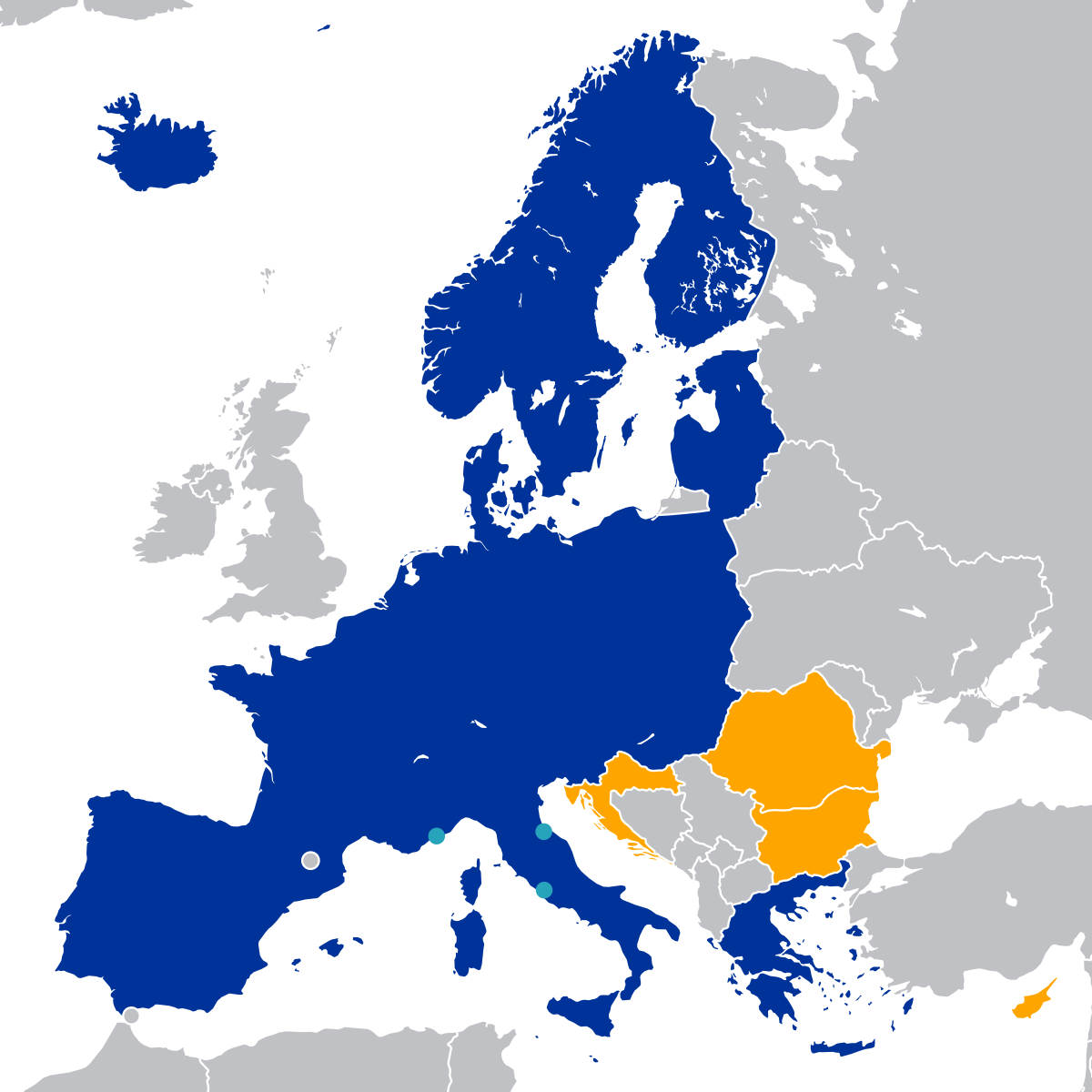 All the places you can go in the Schengen Area with a US Passport