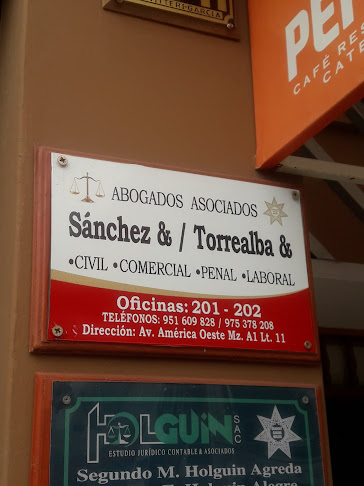 oficinas 201, Manzana, Av. América Oeste 11, Trujillo 13001, Perú
