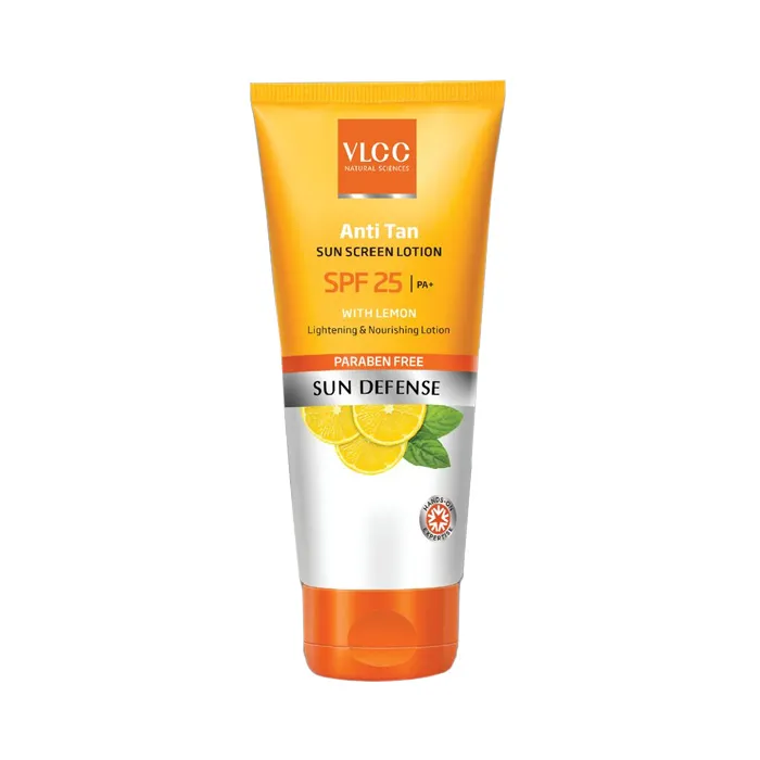  VLCC anti tan sunscreen is a sweat-free formula that provides adequate protection against UV radiations