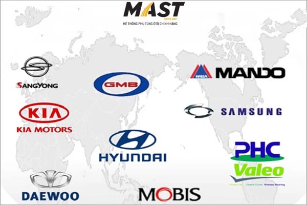 MAST - Nhà phân phối phụ tùng ô tô Hàn Quốc chính hãng