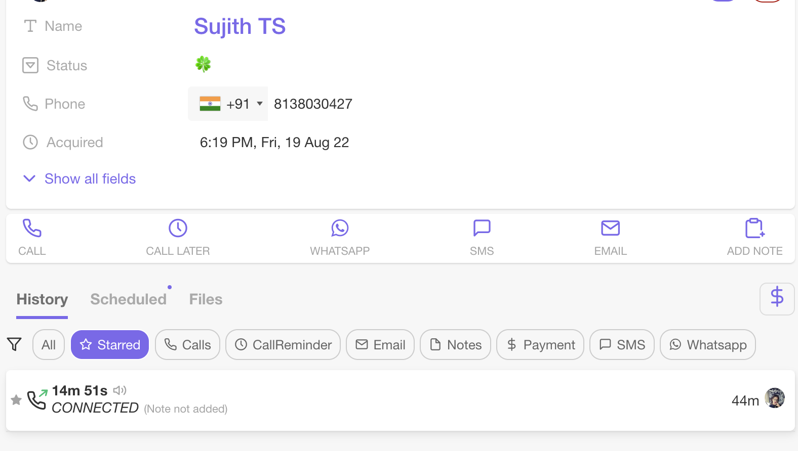 TeleCRM can help build rapport by remembering key details about a customer to deliver exceptional customer experience
