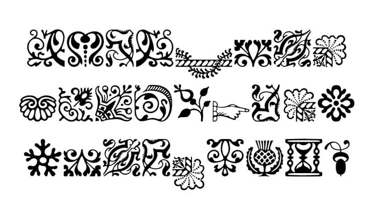 Image result for Typographic glyphs