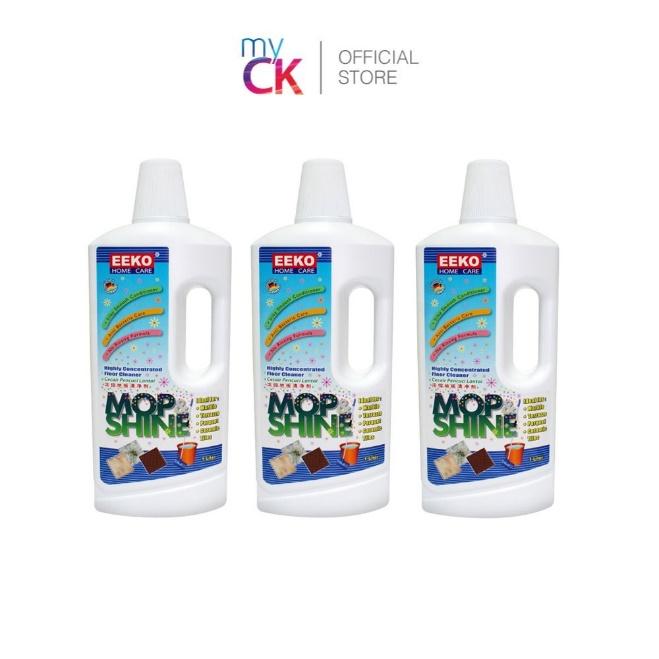Three products of EEKO Floor Cleaner Liquid 1L