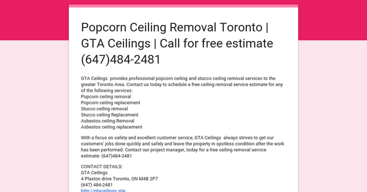 Popcorn Ceiling Removal Toronto Gta Ceilings Call For Free