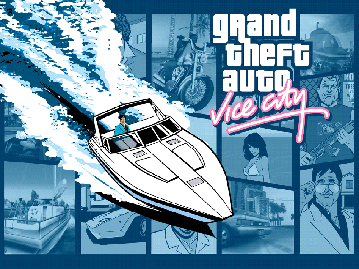 Capa de GTA Vice City