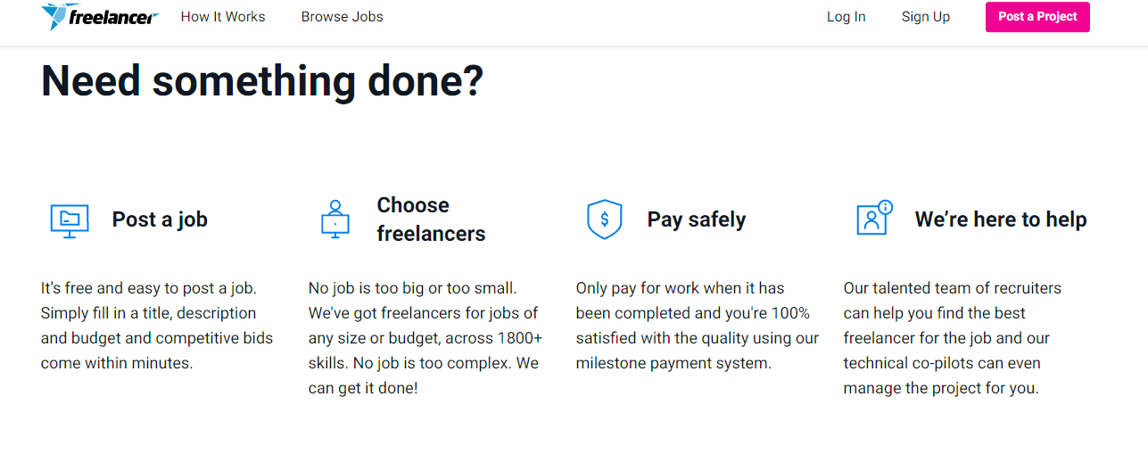 freelancer website