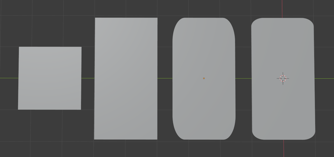 different blender shapes ideas