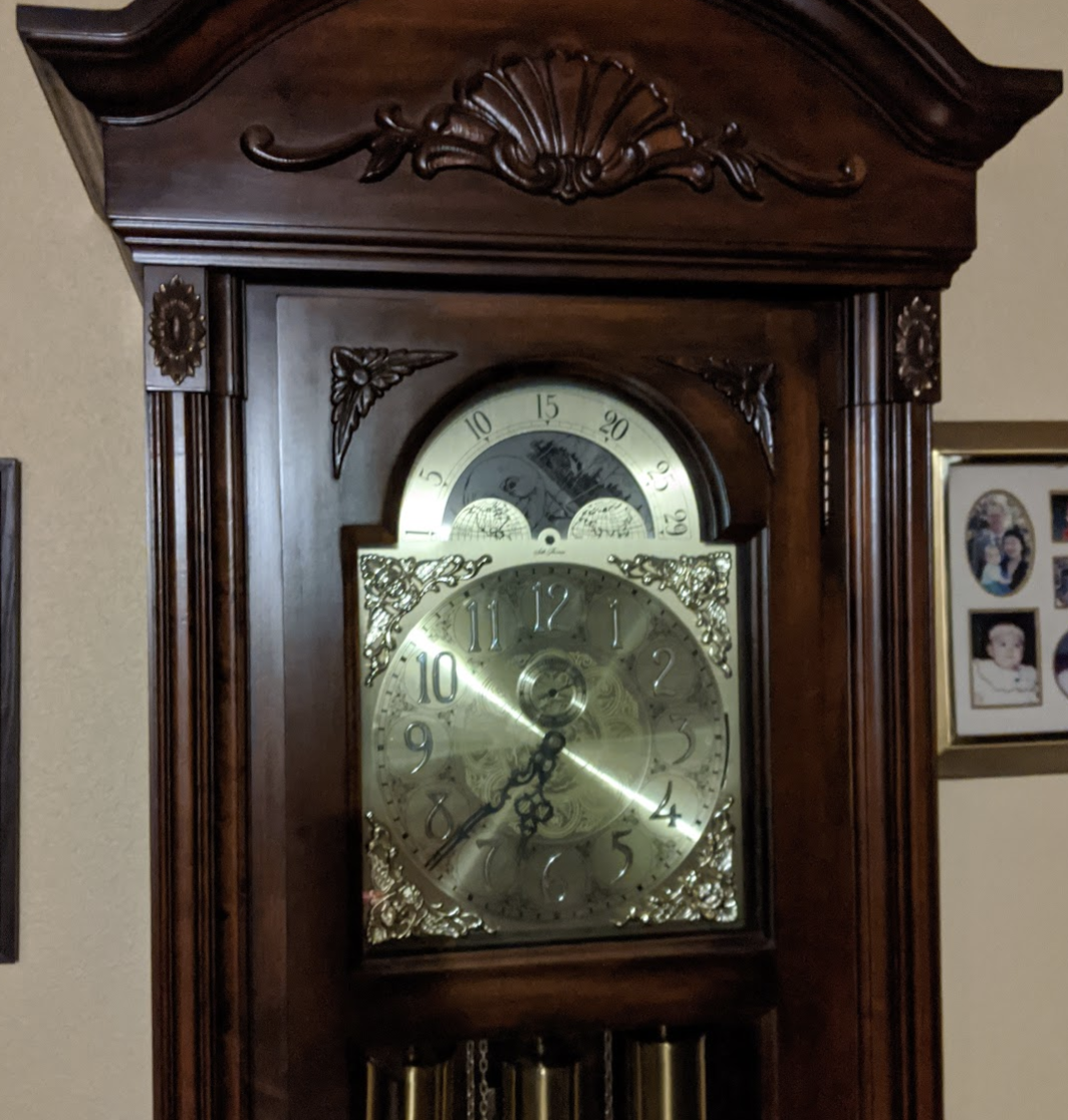 grandfather clock