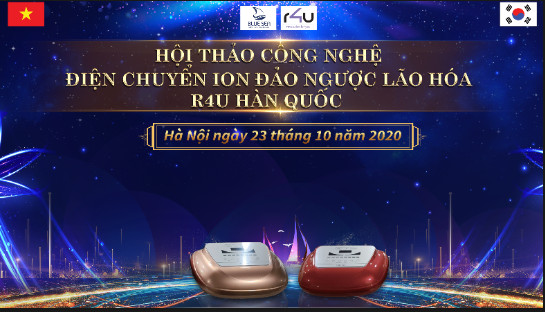 Chương trình hội thảo về công nghệ điện chuyển ion đảo ngược lão hóa R4U.