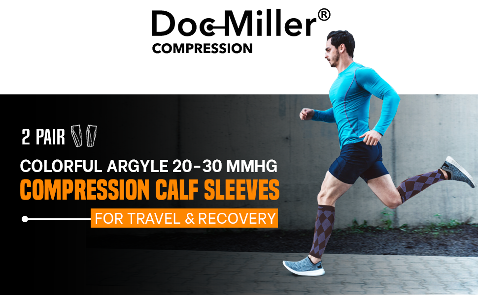 Calf Compression Sleeve Support Sock Recovery Shin Splints Varicose Veins Relief Pain Running Sports