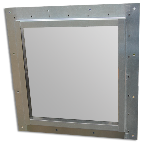 Figure 74.1 : Example of a framed ready to install high performance shielding window