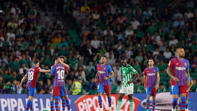 Ansu Fati scored the first goal for Barcelona against Real Betis