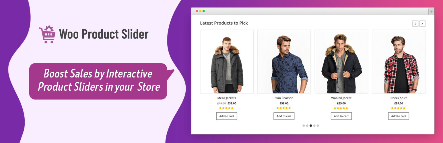 Controle deslizante de produto para WooCommerce