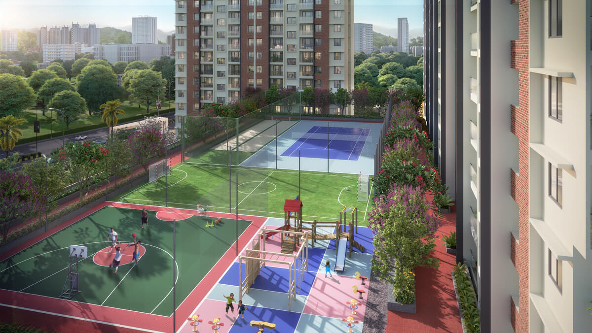 Outdoor Sports Courts at Apartments and Gated Communities