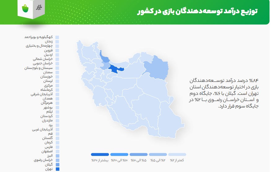 بازار بازی‌های موبایلی از دل گزارش کافه بازار: یک صنعت چند ده میلیارد تومانی در کشور - ویجیاتو