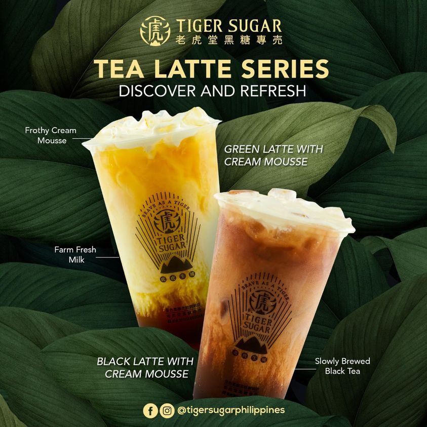 tiger sugar menu