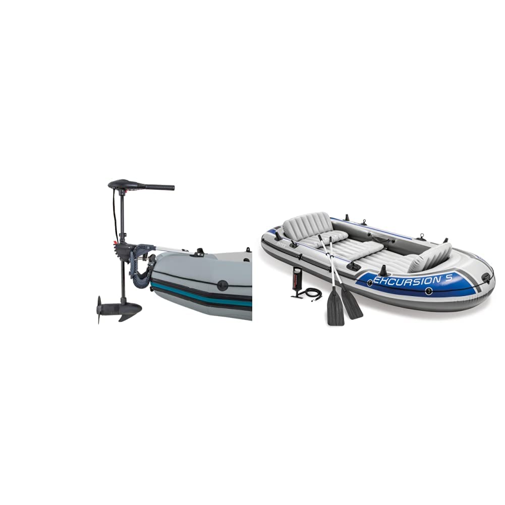 Intex Watersports Trolling Outboard Motor and Excursion Dinghy