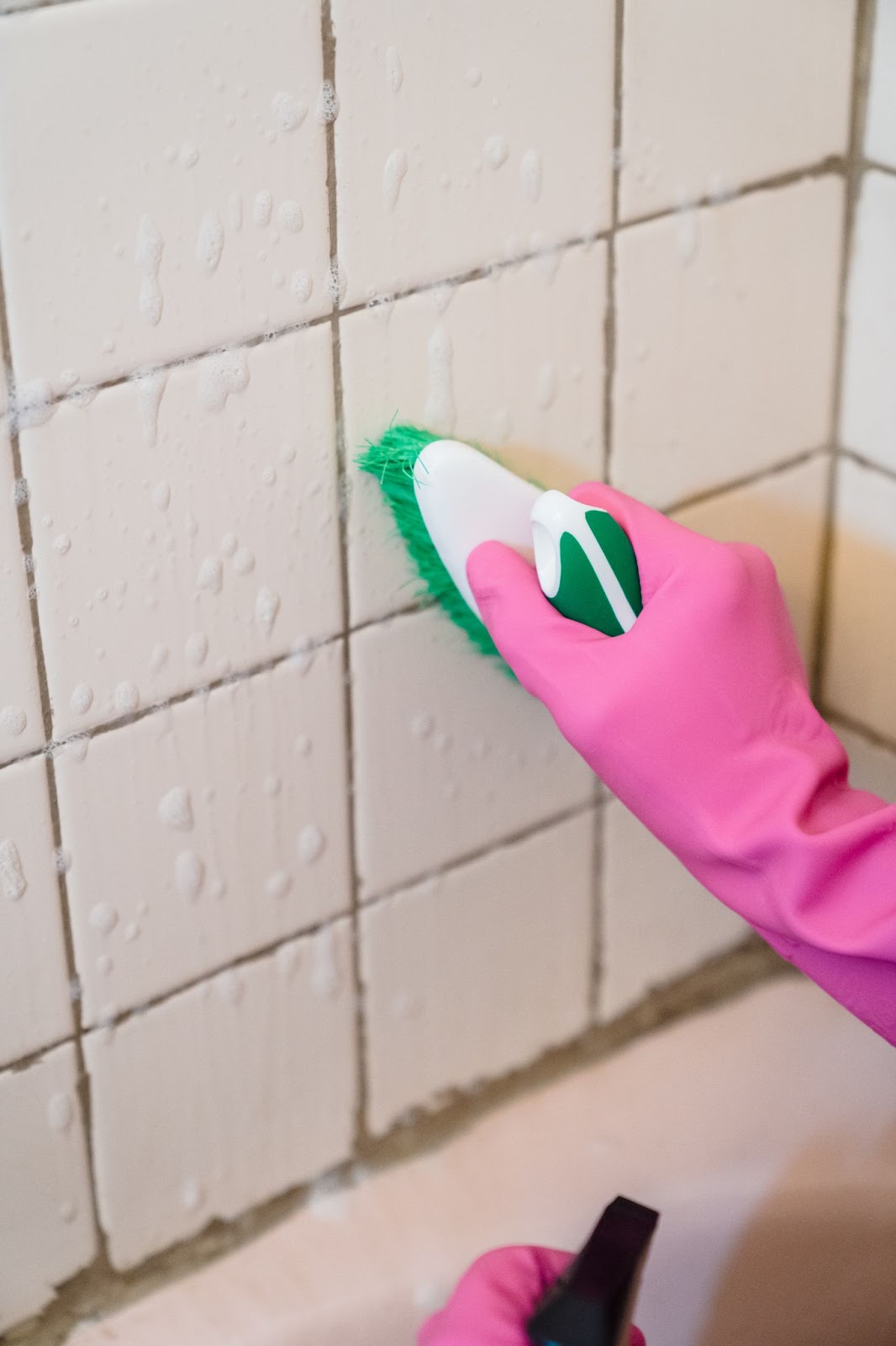 How To Make Cleaning Bathroom Tiles Easy What Katy Said