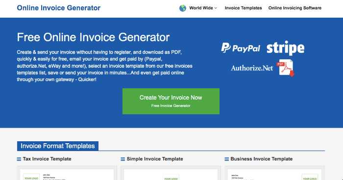 amazon invoice generator