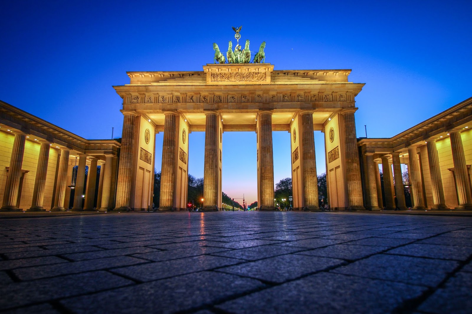 Brandenburg Gate to the Finish Line at the Berlin Marathon
