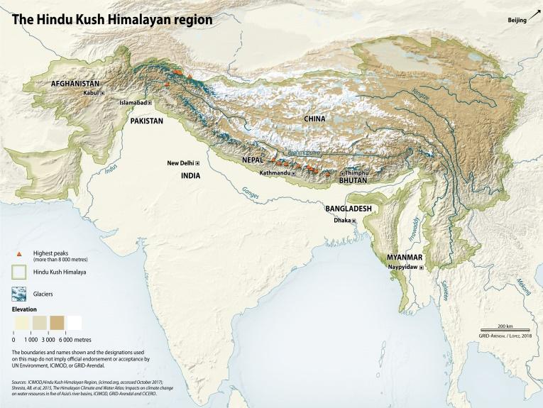 Image result for Hindu Kush Himalayan Region
