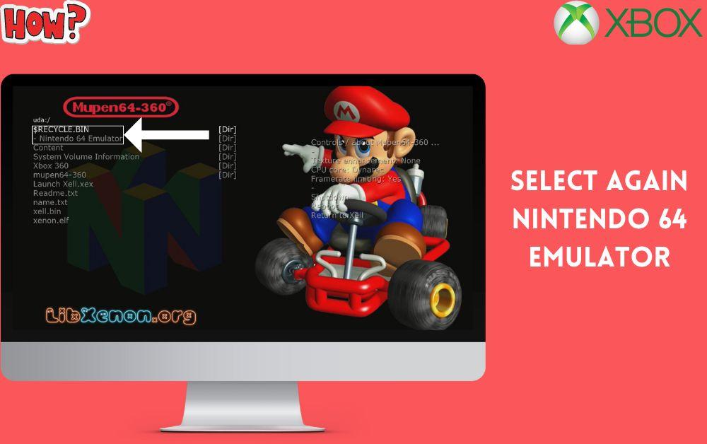 Select Again Nintendo 64 Emulator