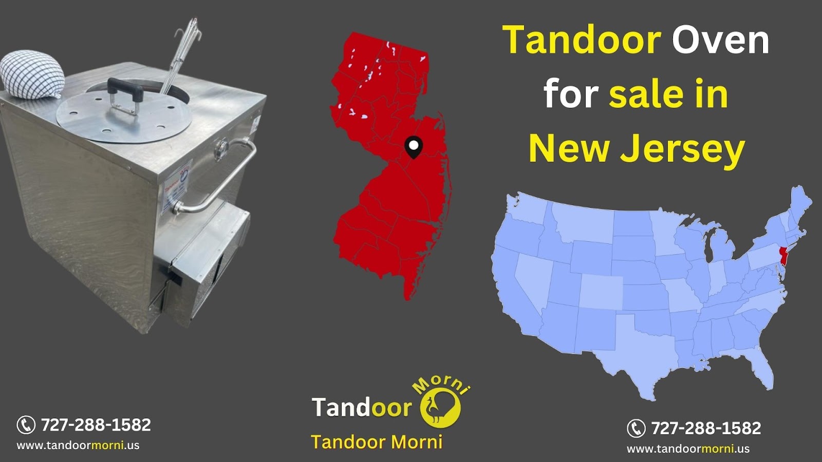 In New Jersey, Tandoor Morni provides tandoori oven for sale.
With a warehouse and office in New Jersey, Tandoor Morni makes tandoor ovens for restaurants and homes easily accessible.