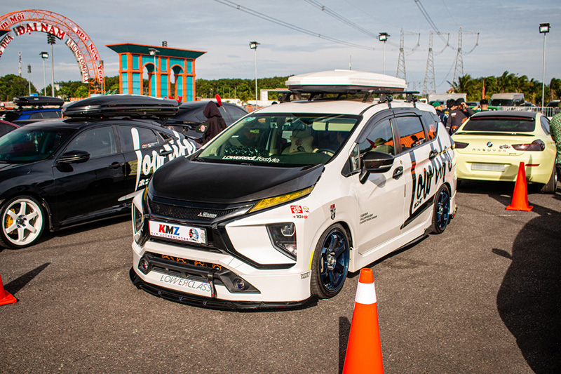 Mitsubishi Xpander độ hạ gầm